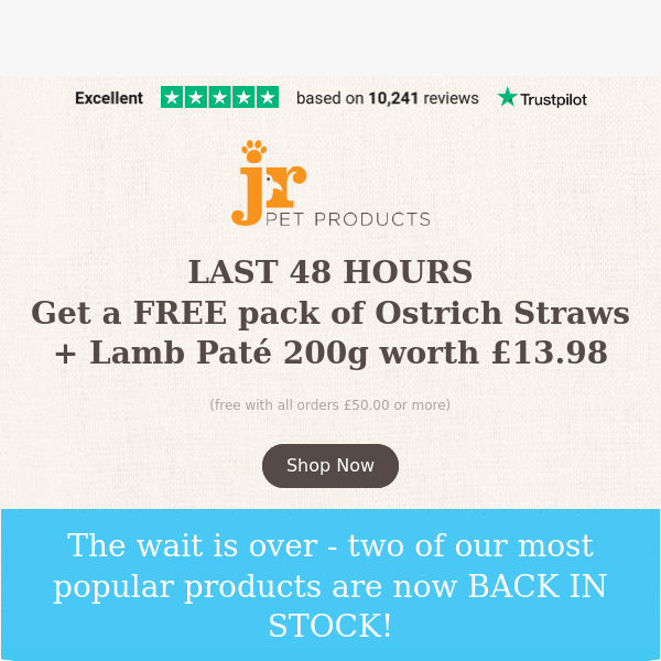 Last 48hrs | FREE GIFT worth £13.98
