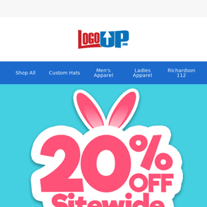 HUGE DISCOUNT! 20% OFF SITEWIDE