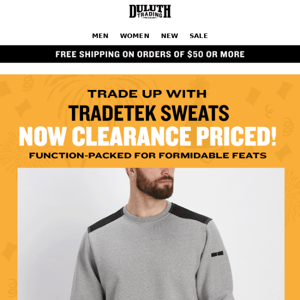 Resolve To Update Your Sweats!