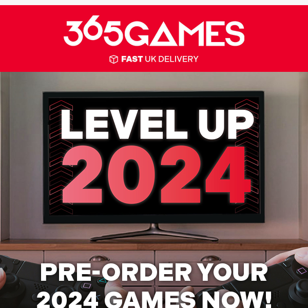 Level up in 2024 with 365 Games!