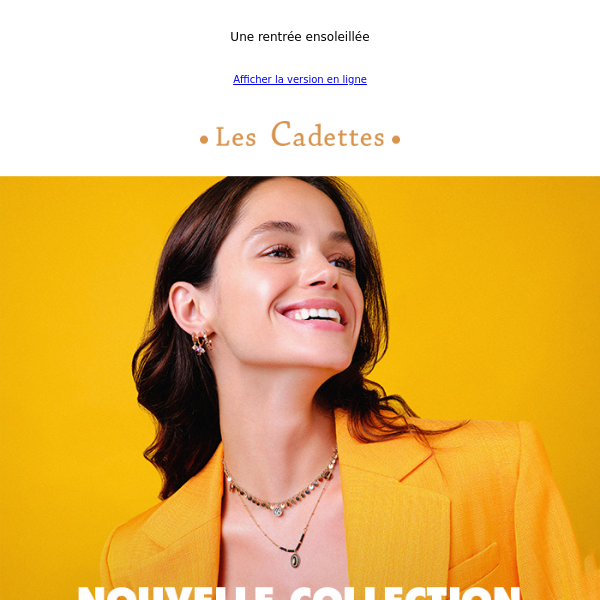 [Les Cadettes] La nouvelle collection est là