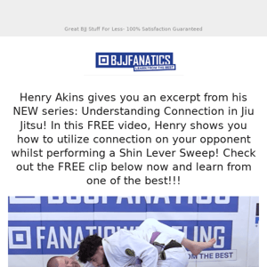 FREE Technique! Henry Akins gifts you a FREE technique from his NEW instructional!