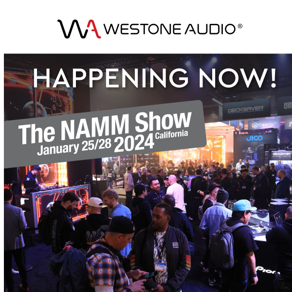 Catch us at NAMM!