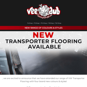 NEW Transporter Flooring In Stock 😎