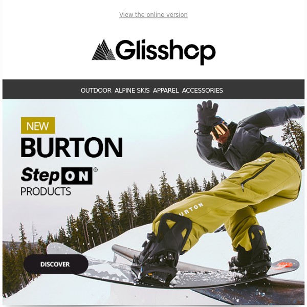 🏂 Get your Burton Step On® from Glisshop!