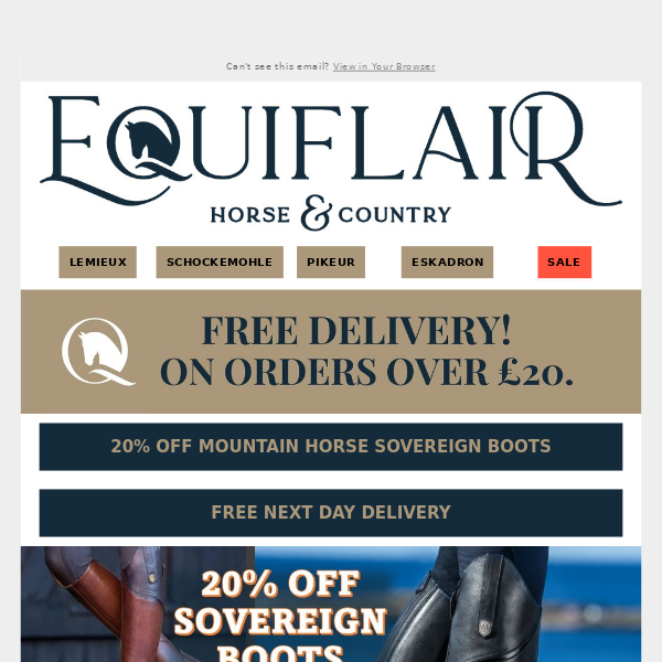 20% OFF MOUNTAIN HORSE SOVEREIGN BOOTS