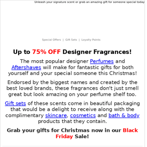 ✨ Discover Designer Fragrances in our Black Friday Sale✨