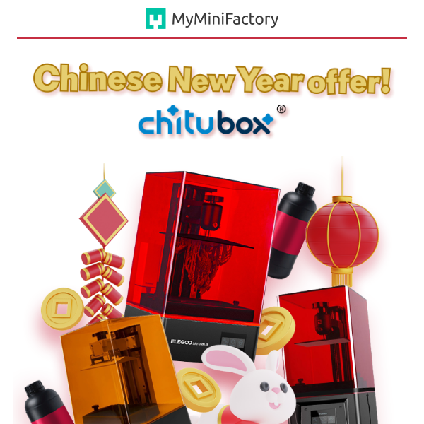 Grab 35% off Chitubox Pro and get a chance to win a 3D printer! 💥