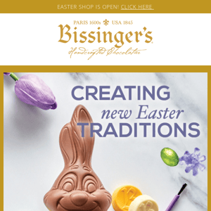 Last Chance to order! Paint a Chocolate Bunny Kit!