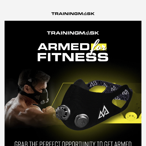 Armed for Fitness With Training Mask 2.0!
