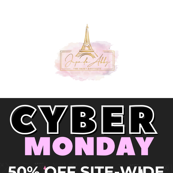 EXTENDED!!!! 50% Off Sitewide!!!