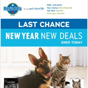 Rens Pets, This is Your Last Chance to Save!