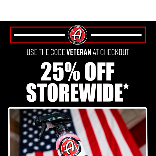 🇺🇸 Veterans Day Weekend Sale Starts Now!