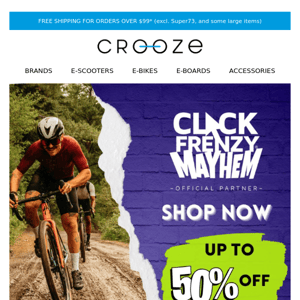 Beat the rush! Click Frenzy begins early at Crooze!!⏰🔥