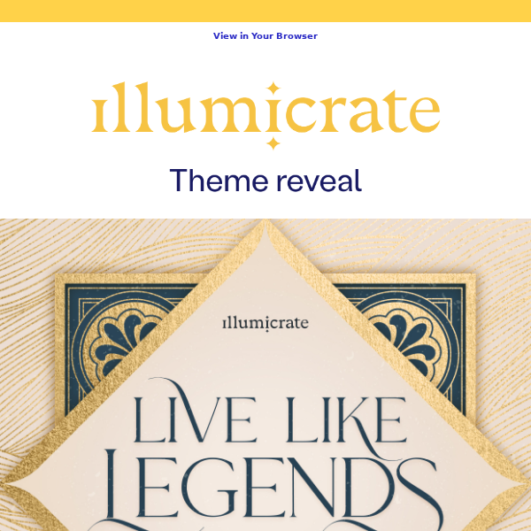 Get excited for March's Illumicrate theme! 🏺