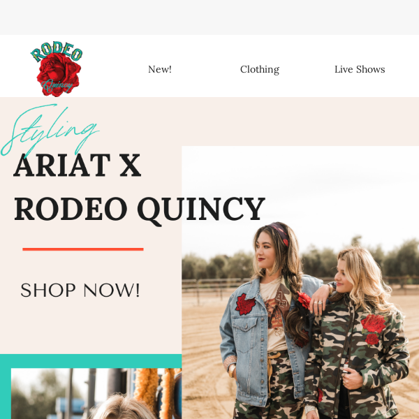 Elevate Your Style with Ariat x RQ 🤠🥰