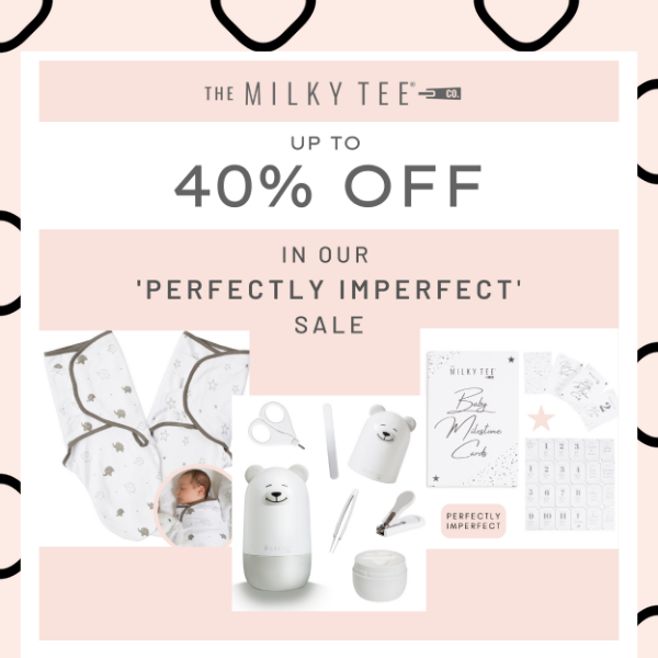 Up to 40% off our baby products 👼
