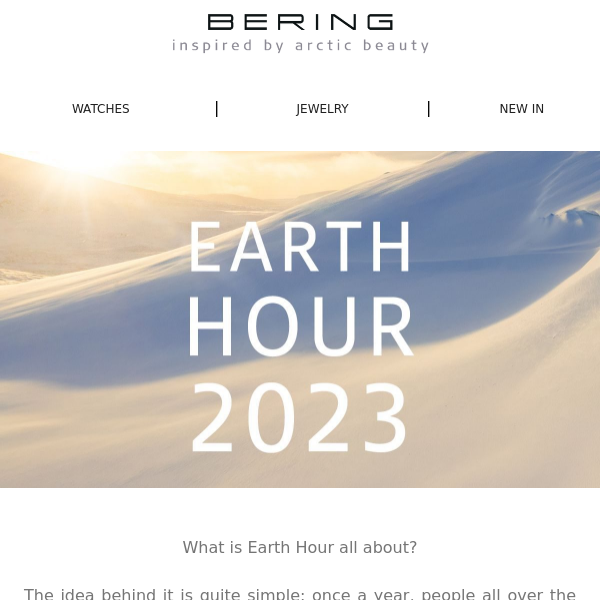 EARTH HOUR 2023! ☀️