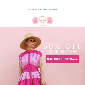 Extra 50% Off! Shop Lisi Lerch's Sale Now👉