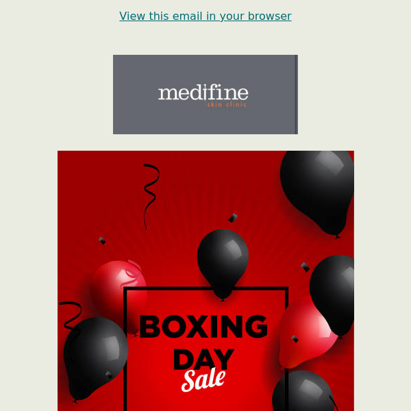 BOXING DAY SALE