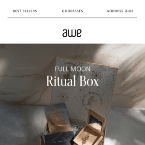 Inside: 🌕✨ Your NEW Full Moon Ritual Box