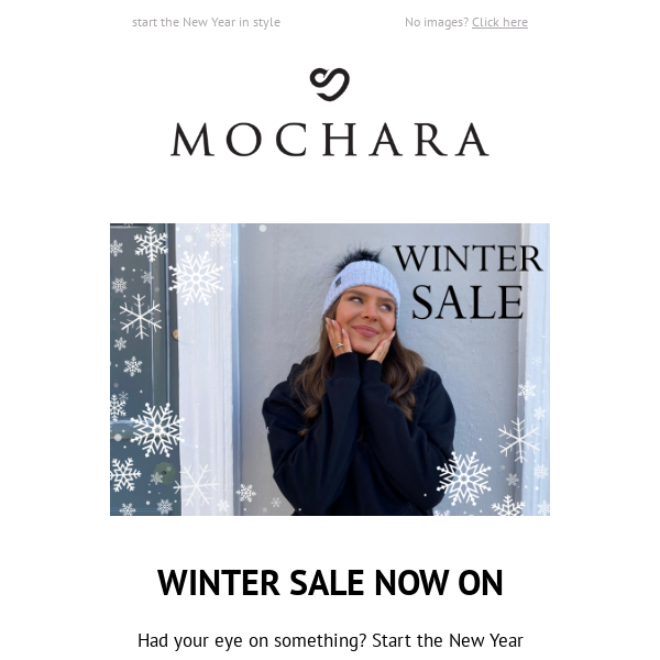 Winter Sale - NOW ON