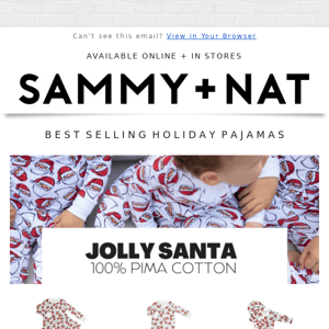 Santa PJS, Rompers + More! 🎅