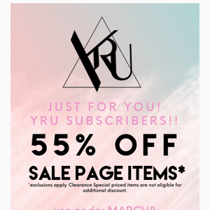 😁 Now To Midnight | Extra 55% off SALE Page items!