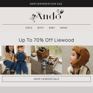 Up To 70% Off LIEWOOD In Our BIG SALE