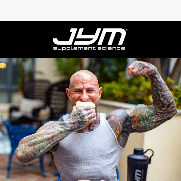 Vanilla + Strawberry Pro JYM Birthday Cake — This is What Results Taste Like!