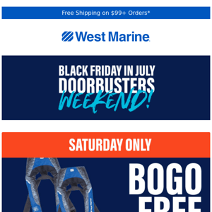 Final hours: BOGO FREE WM Offshore life jacket! - West Marine