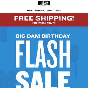 FINAL DAY! FLASH SALE BIRTHDAY DEALS Are About To Be Blown Out!