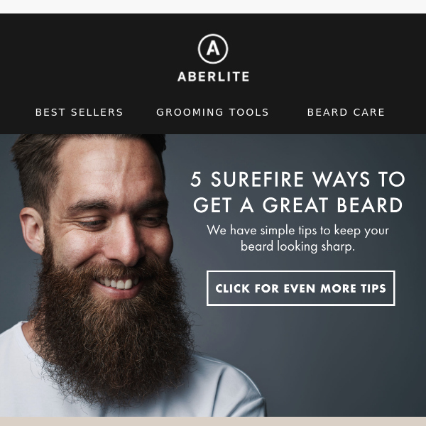 5️⃣ Surefire Ways to a Great Beard