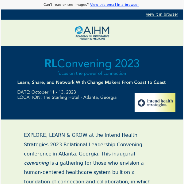 Register Now for the RLConvening 2023 Conference & Get Early Bird Pricing!