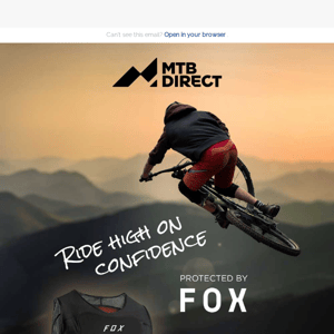 RIDE HIGH ON CONFIDENCE WITH FOX