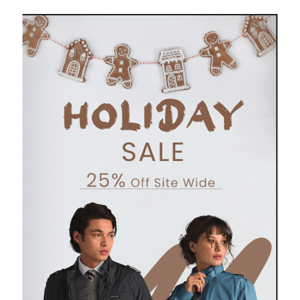 Happy holidays from us to you - here’s 25% off!😃😃