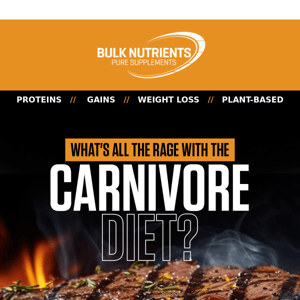 What's all the rage with the carnivore diet? 🥩