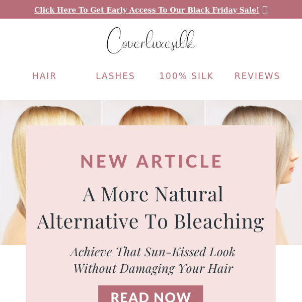 Can you get lighter hair without bleaching?