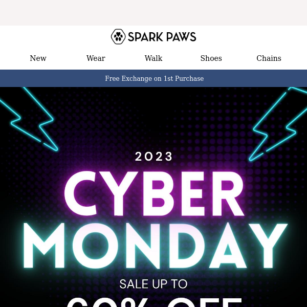 Cyber Monday 60% OFF Ending Soon