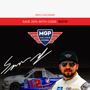 Save 20% for the big race🏁