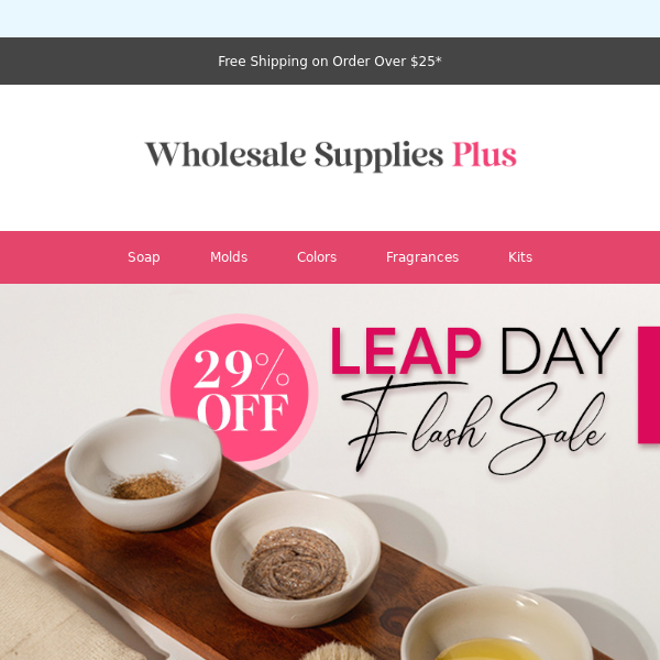 👏 Find Huge Discounts for Leap Day!