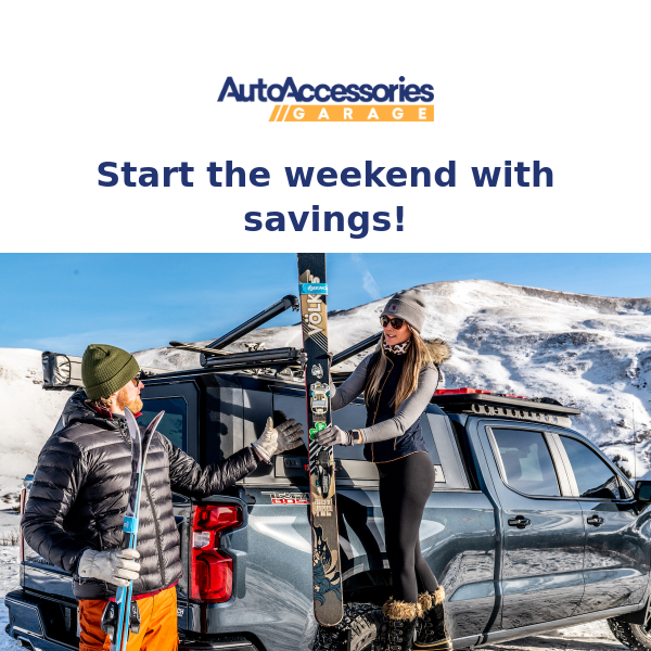 Weekend Deals Have Arrived! - Auto Accessories Garage