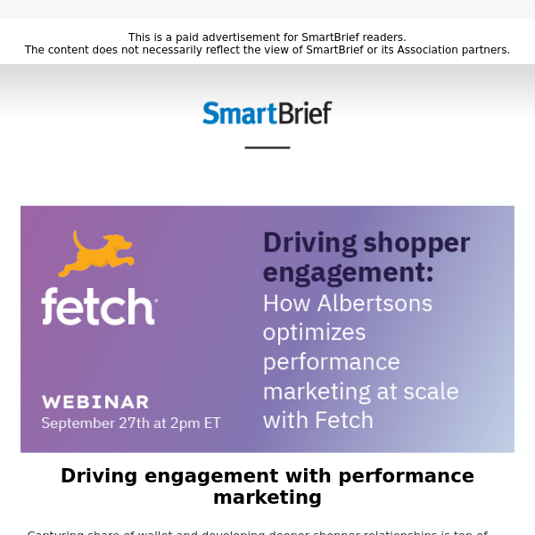 Drive Engagement with Performance Marketing