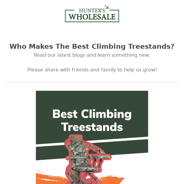 Best Hunting Climbing Treestands