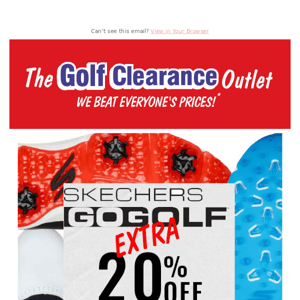 💥 EXTRA 20% OFF SKECHERS GOLF SHOES ⛳