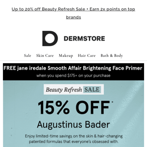 15% Off Augustinus Bader✨