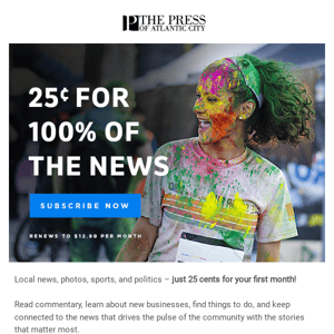 25¢ for Unlimited Local News