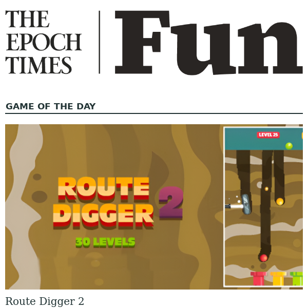 Exploring the Depths: Route Digger 2 Unveiled - EPOCH FUN