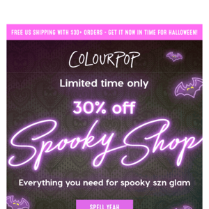 🎃 ATTN: 30% OFF the Spooky Shop! 🎃
