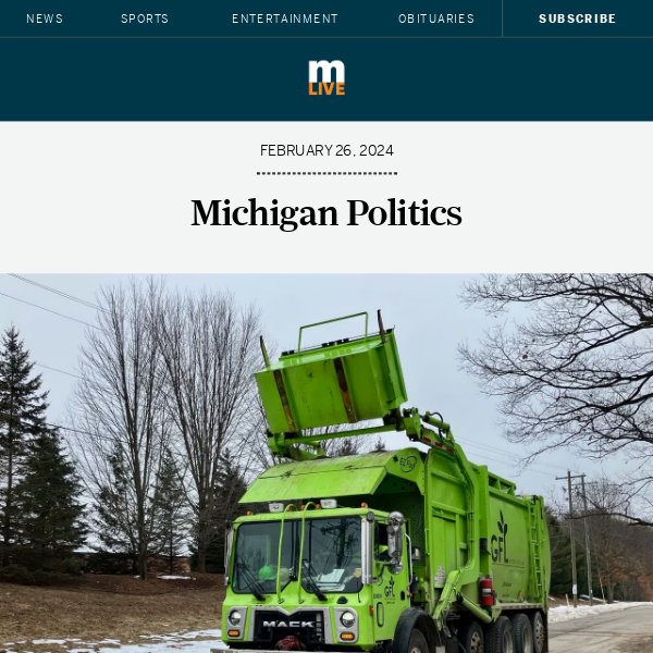 Huge landfill tipping fee spike pitched to curb out-of-state trash in Michigan